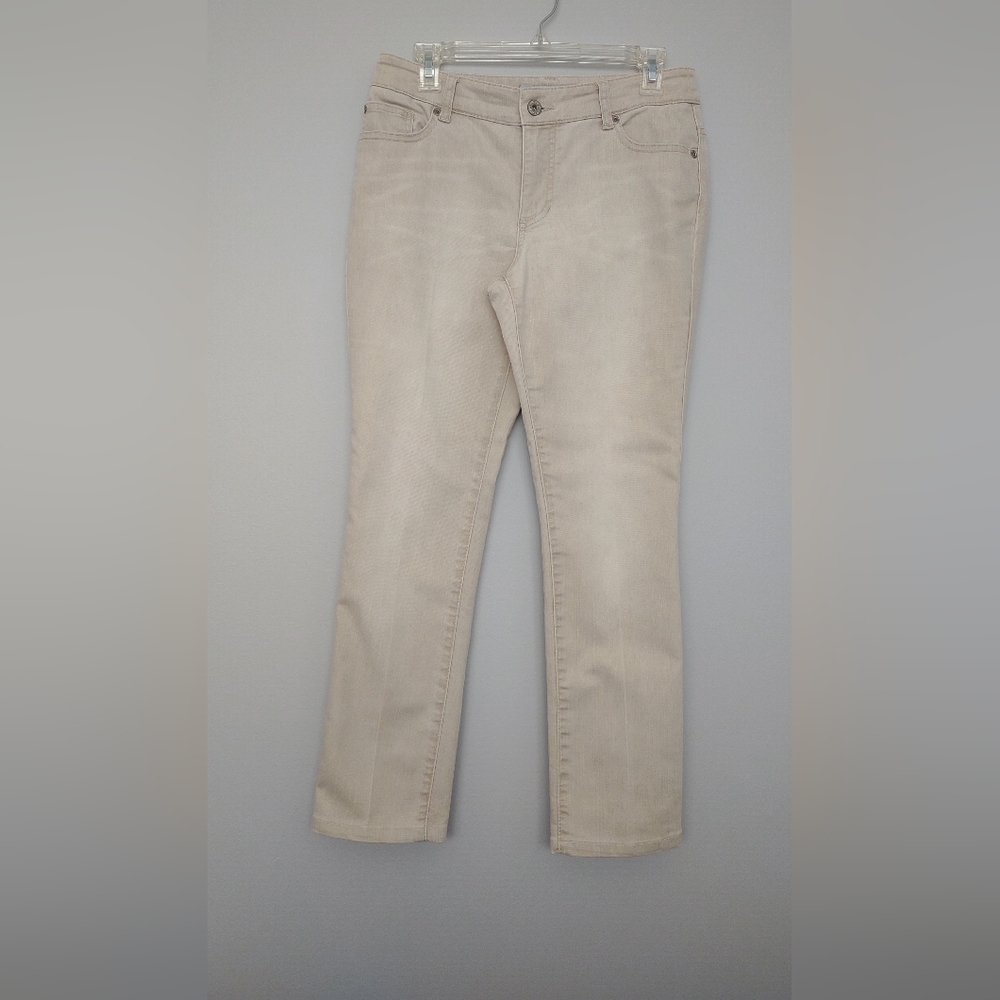 Chico's Platinum Denim Jeans (Sz 0=S 4-6) Short
